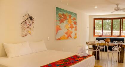 Casa Azul Maya - Single King Suites - Room 2