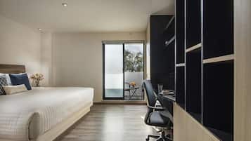 1 habitación, minibar, caja de seguridad en la habitación y escritorio