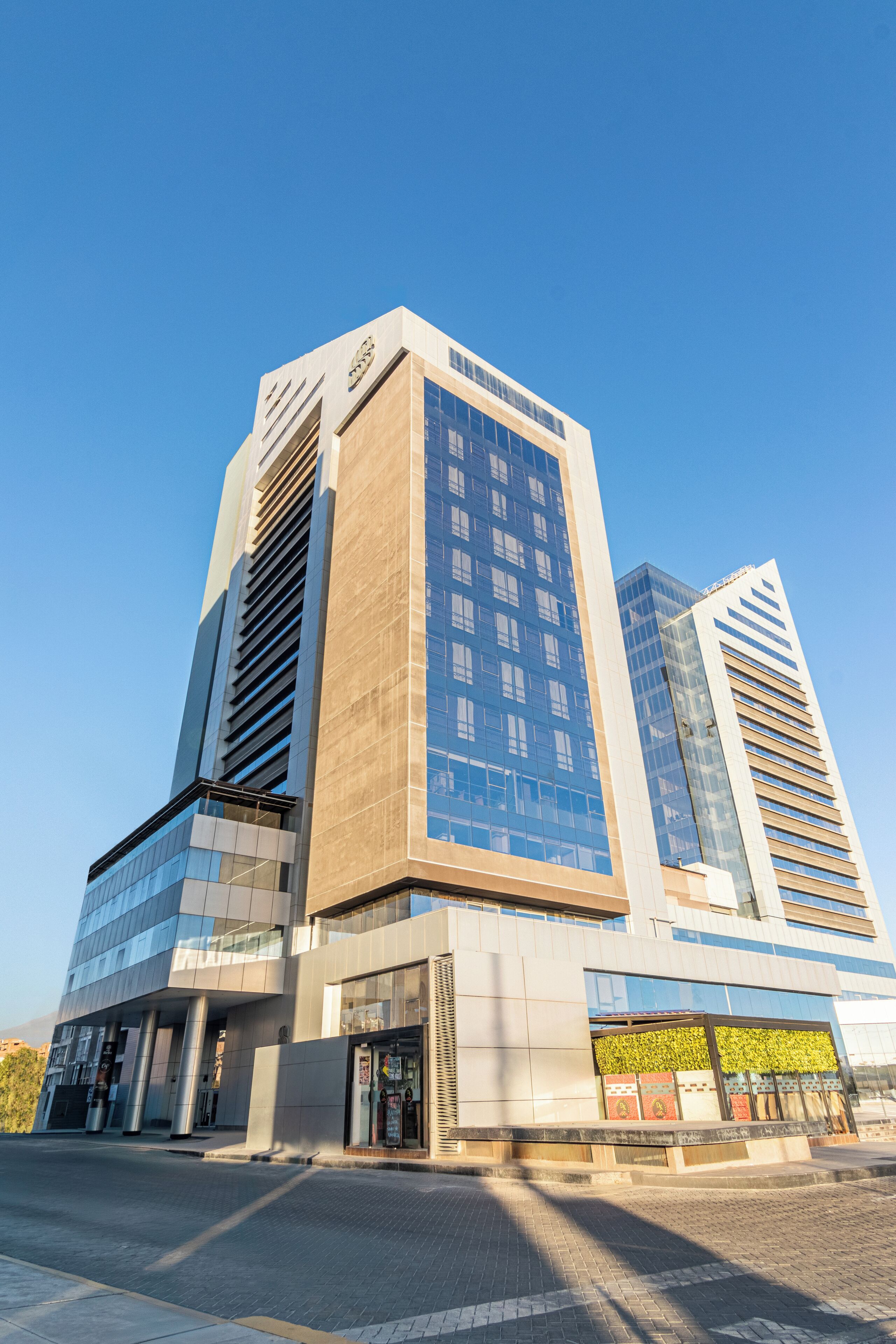 Façade de l’hébergement