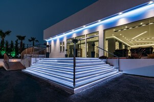Front of property - evening/night