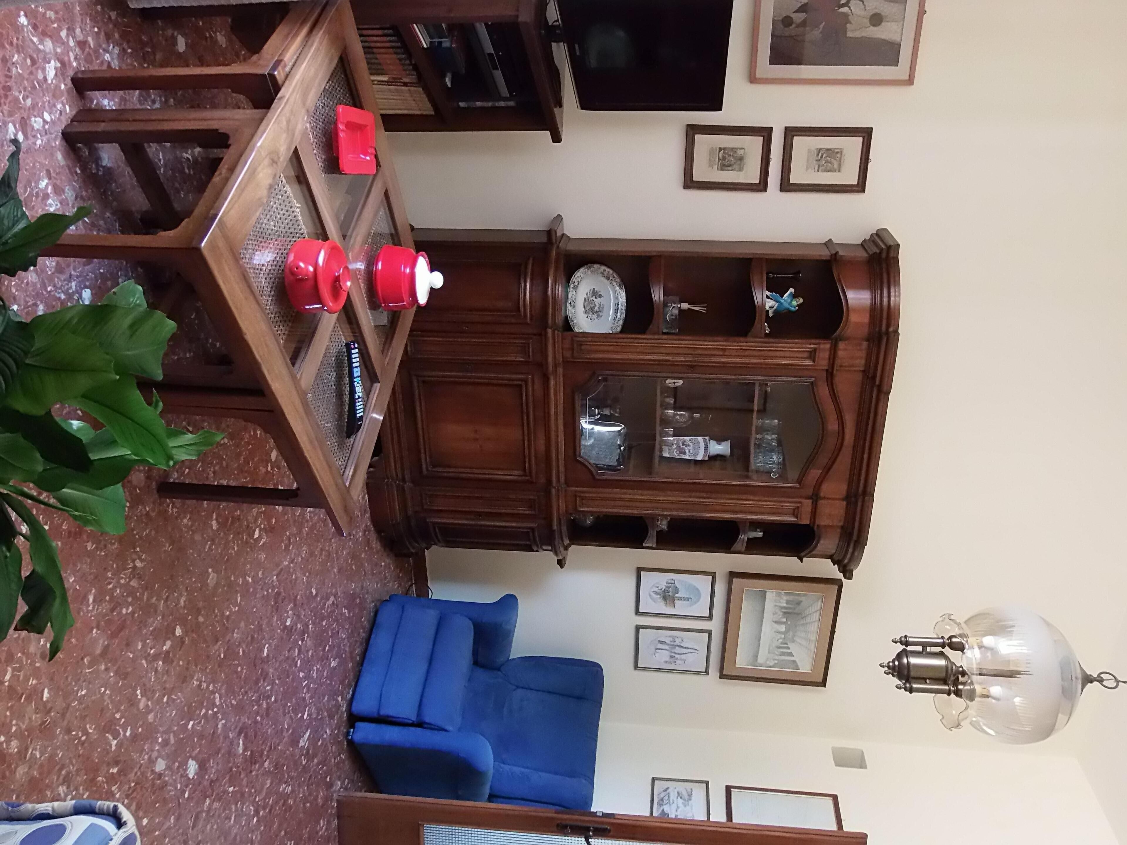 TV, lettore DVD, tavolo da ping pong, libri