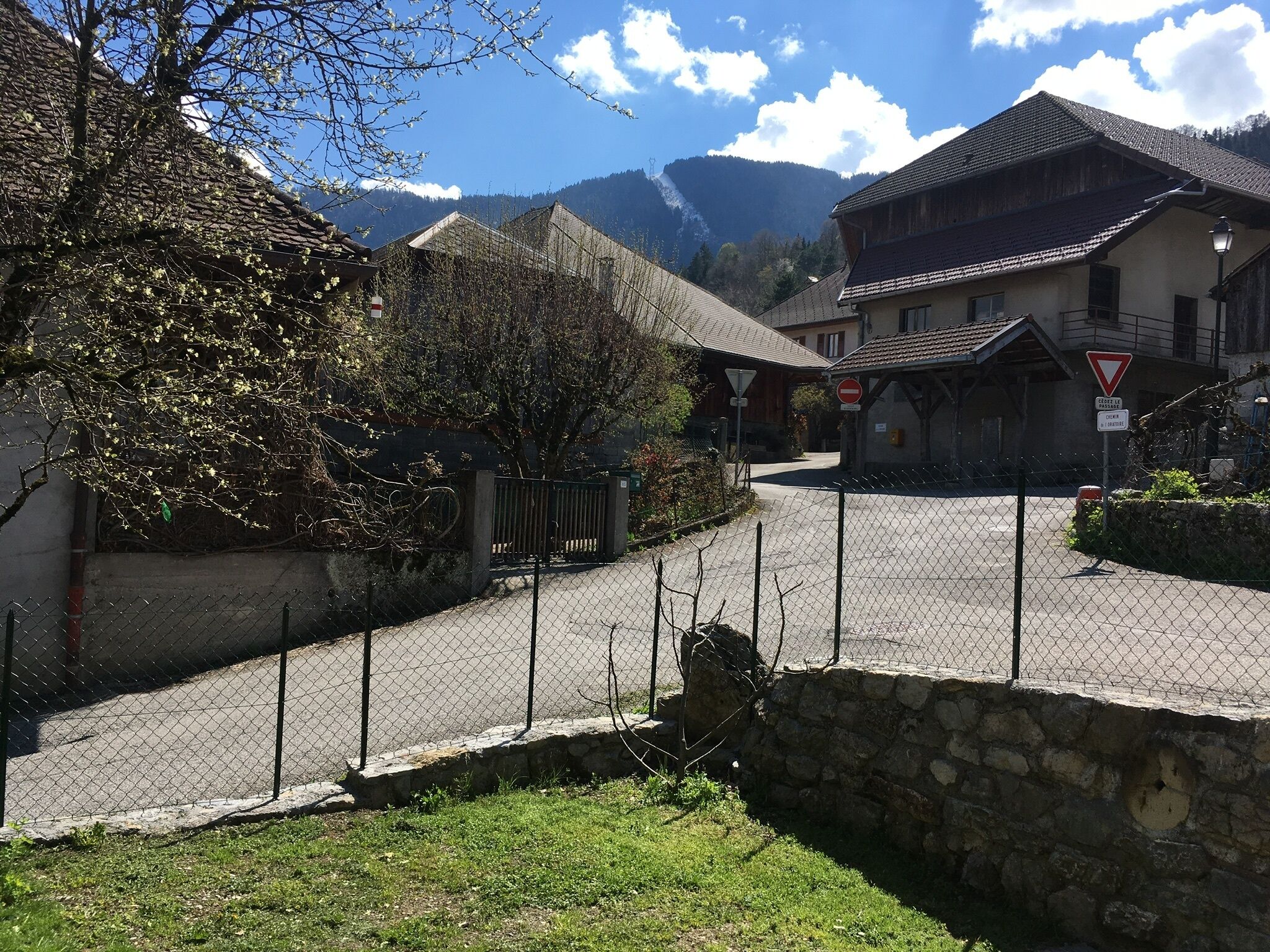 Enceinte de l’hébergement