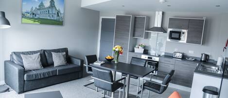 TV, fireplace, DVD player