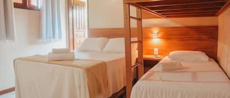 Quadruple Room, Non Smoking | Blackout drapes, iron/ironing board (on request), WiFi (free)