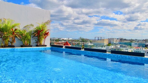 Rooftop pool - Loft Deluxe 1 BR by Playa Paradise (Playa del Carmen)