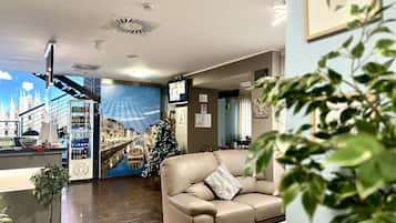 Sala de estar en el lobby