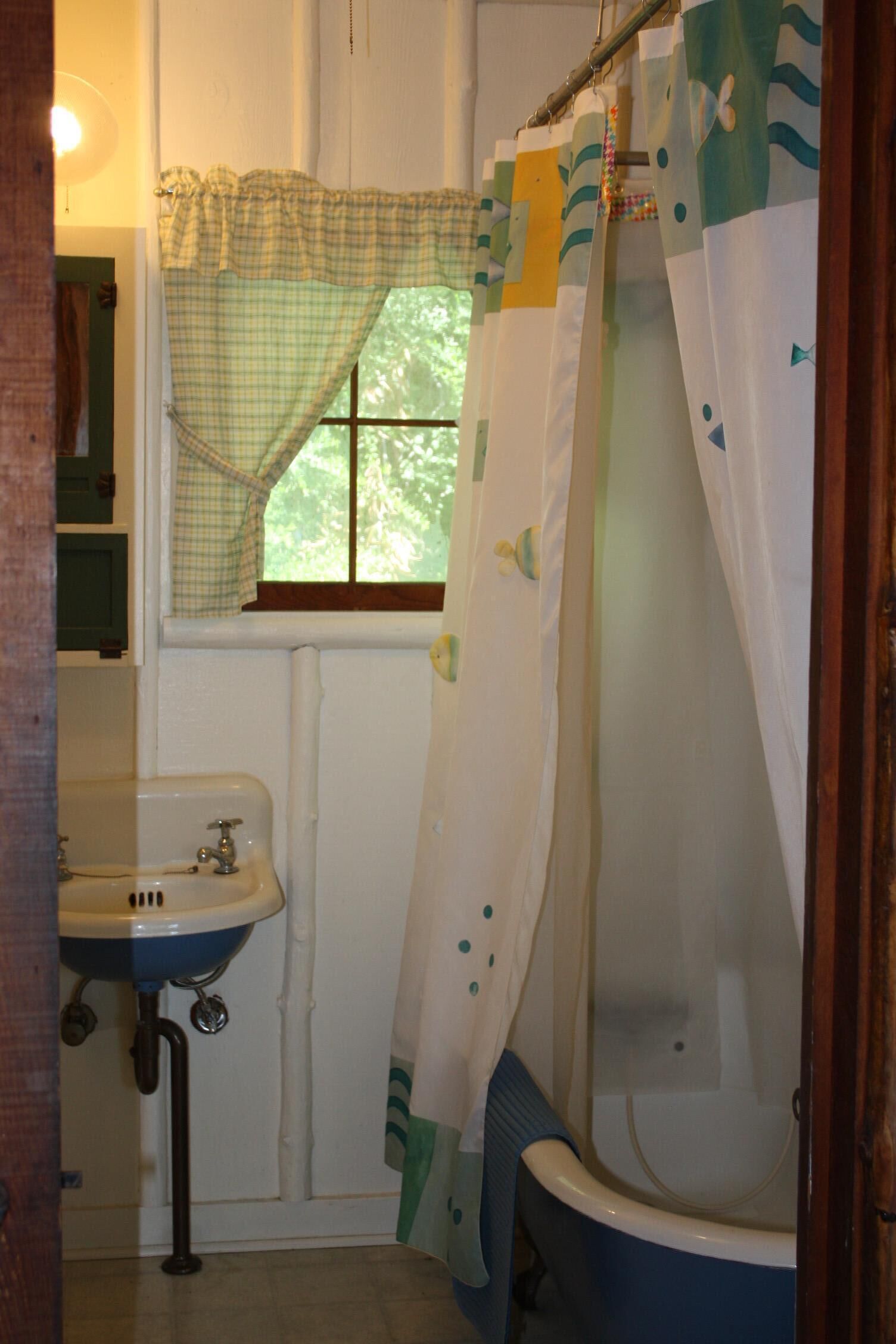 Rustic 1930s Log Cabin Sleeps Seven in Private Estate Setting