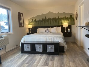 1 kamar tidur, Wi-Fi gratis, dan seprai linen