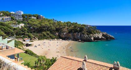 KAIKKI BEACH HOUSE INCREDIBLE merinäköalat SALOU S206-015 CASAS BLANCAS