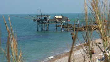 Utsikt mot havet/stranden