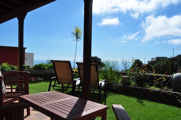 Terrace/patio - Casa Cha Miquela Pequena, Rural tourism near the stars (Isla de La Palma)