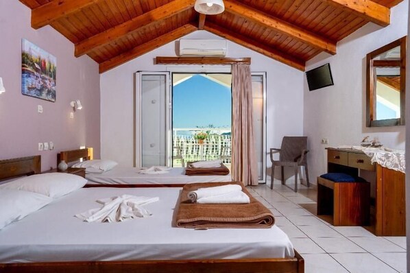 Blackout drapes, iron/ironing board, free cribs/infant beds, free WiFi