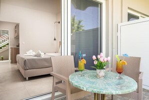 Deluxe Studio, Double or Twin Beds | Terrace/patio