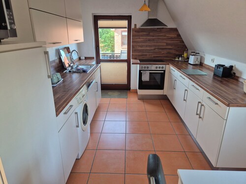 Ferienwohnung Hardt,  Osterrönfeld, am Nord-Ostsee-Kanal im Zentrum S-H