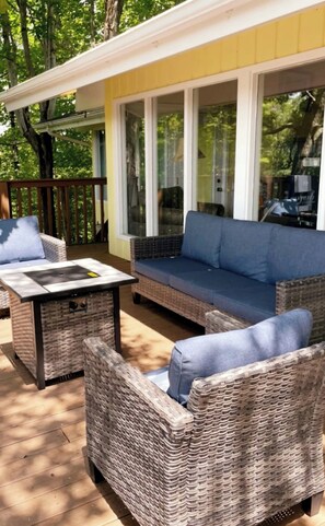 Terrace/patio - Never Ending Views the Most Amazing Views (sleeps 10) (Sevierville)