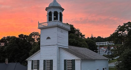 Mackinac Island Condo MONTHLY RENTAL ONLY Condo has Great Lakes & Main St. views