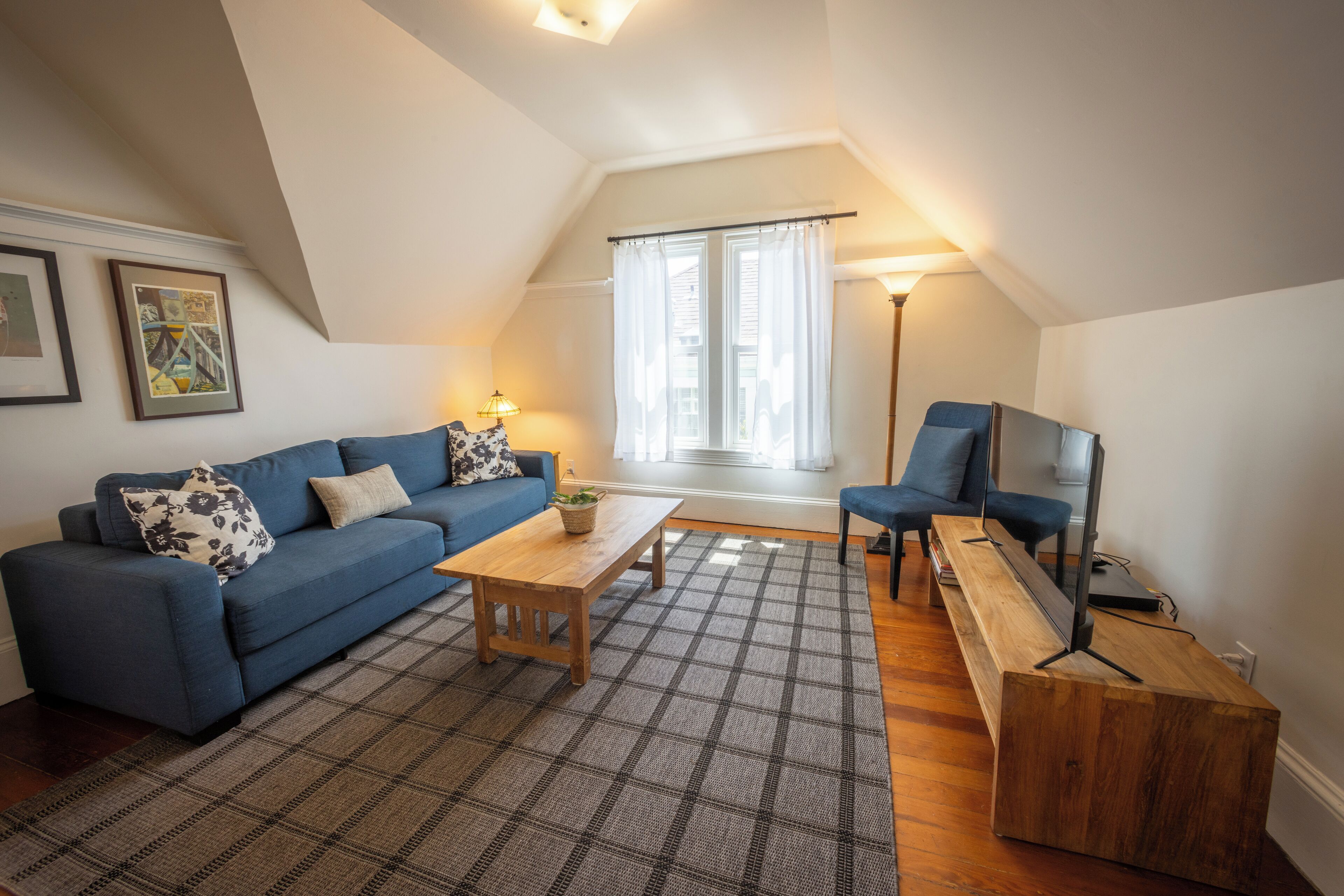 TV, DVD player, stereo