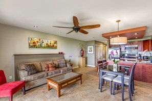 Smart TV, DVD player, ping pong, books