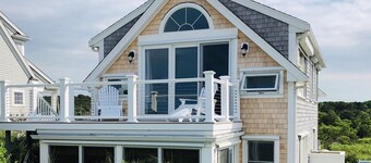 89-2 Salt Marsh Rd -Oceanfront Cottage w/ 180° Cape Cod Bay Views & Balcony!