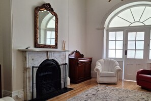 Interior - 300 steps to Glenelg Beach | Spacious, renovated heritage apartment (Glenelg)