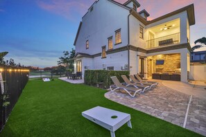 Terrace/patio - Magical Views | 3 story Villa, Game Room, Galactic Kids Bedroom, Private Pool (Kissimmee)