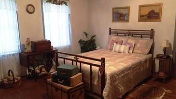 1 chambre, fer et planche Ă repasser, draps fournis