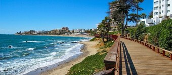 BEACH FRONT  House With Amazing Sea Views and direct beach access . MIJAS COSTA