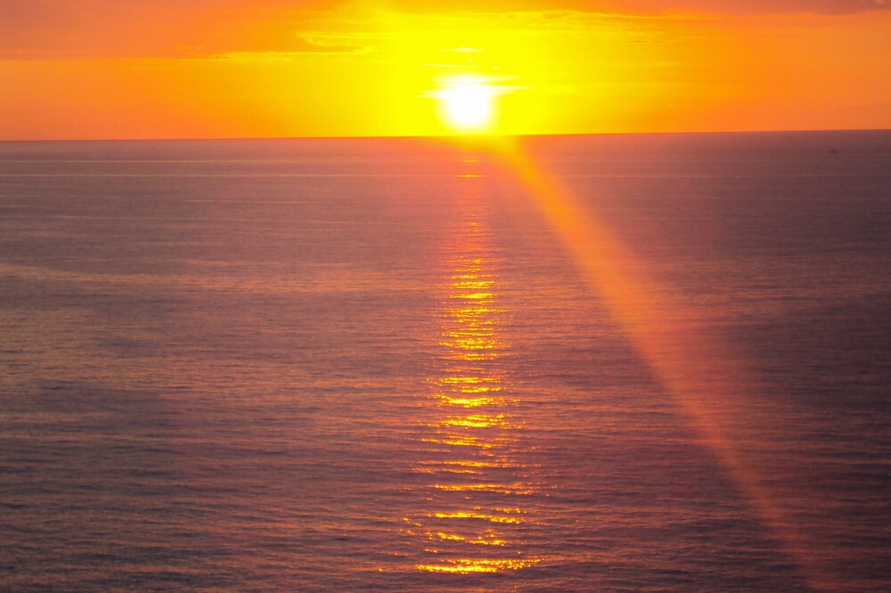 Apartment with views of Sunset in Tropea clear days can see Stomboli