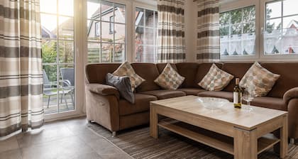 Modern und ruhig: Die neuzeitlich eingerichtete Ferienunterkunft von ca.