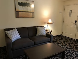Suite, 2 Queen Beds, Non Smoking | Blackout drapes, iron/ironing board, rollaway beds, free WiFi