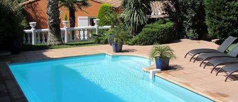 Piscine chauffée