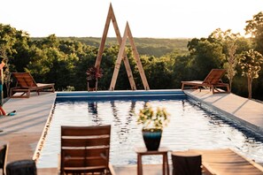 Pool - Tiny House! Relaxing Country Getaway. (French Village)
