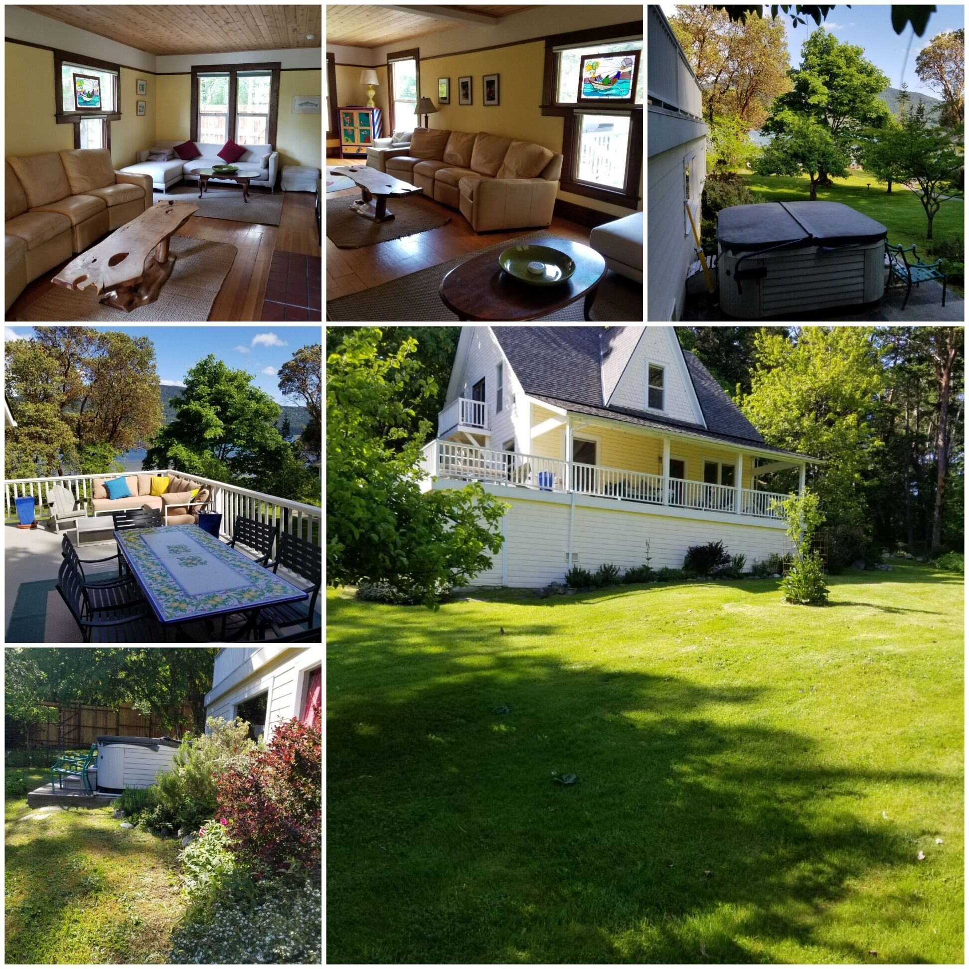 Historic Farmhouse with two private beaches + walking distance to Eastsound