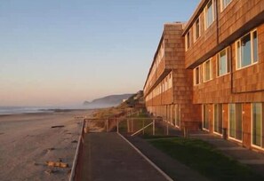 Aan het strand