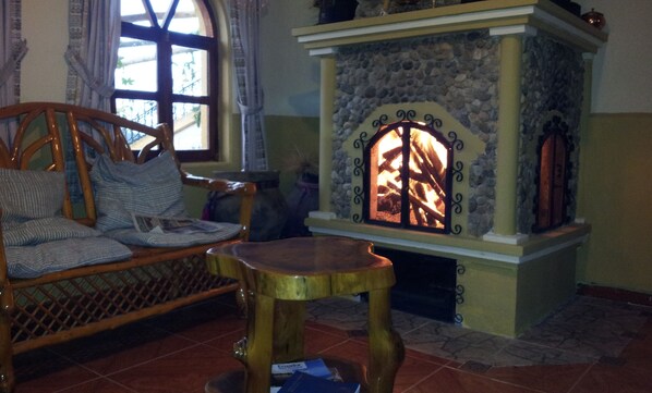 Interior - Hostal curiñan la mejor vista de   Otavalo (Otavalo)