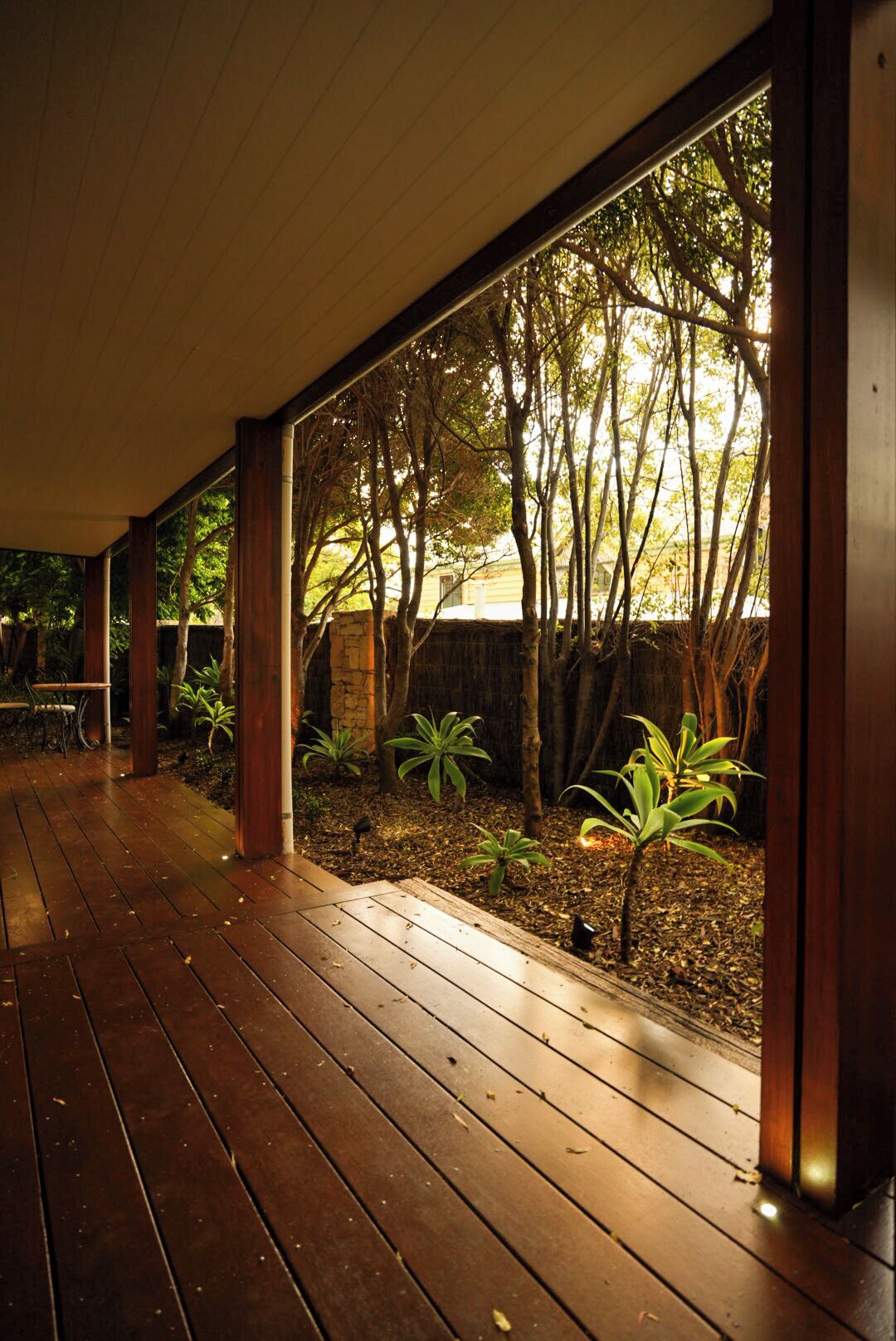 Balcony and Entrance