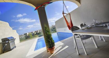 Three bedroom, luxury apartment with private pool