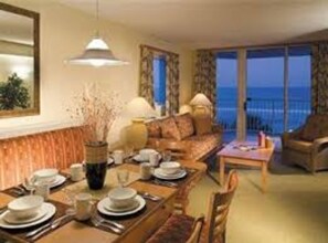 Dining - Oceanfront Shore Crest Villa Condos (North Myrtle Beach)