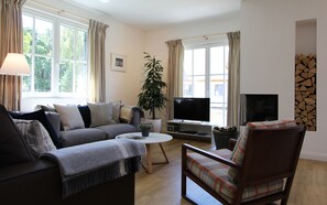 تلفزيون ذكي، مدفأة، مشغل دي في دي، كُتُب