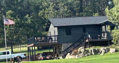 Quiet country location on 5 acres -enjoy the beautiful evenings while you relax.