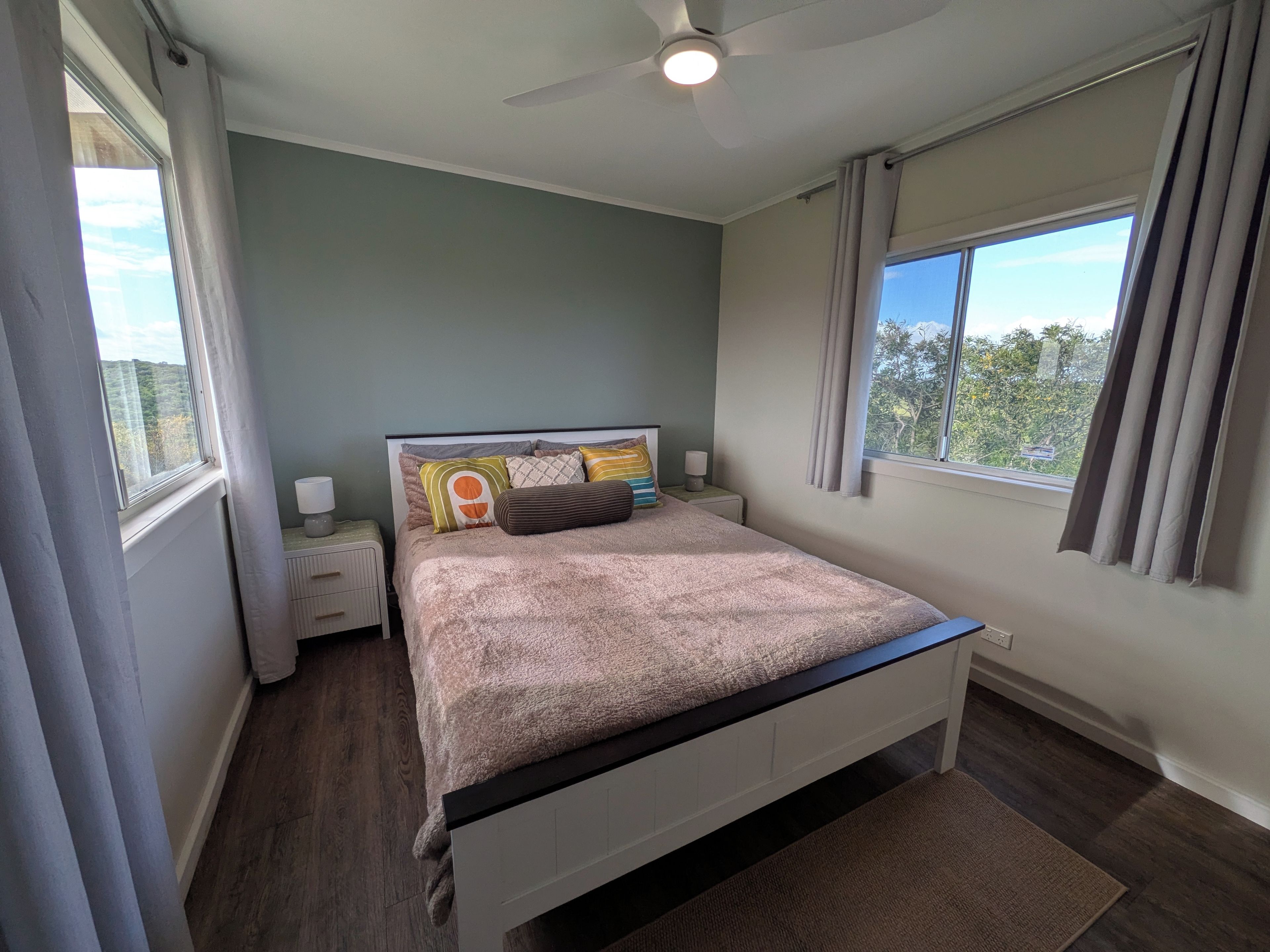 1 bedroom, iron/ironing board, bed sheets
