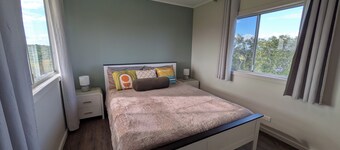 Privat strand hytte