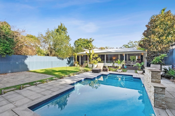 Private Yard with Swimming Pool