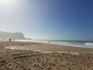 Sun-loungers, beach towels