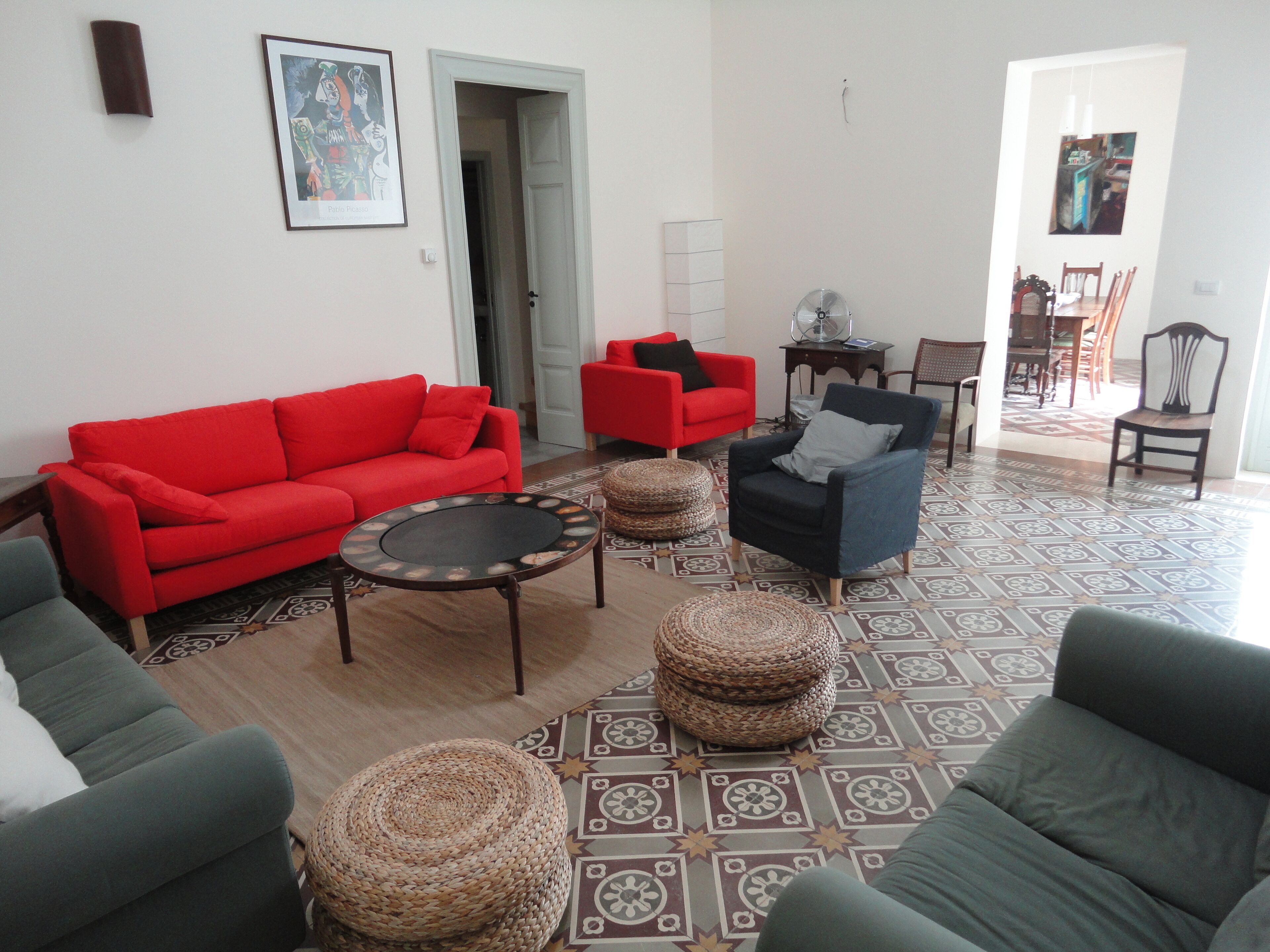 Stylish Art Deco holiday home in historical Baroque old town palazzo, Puglia