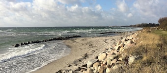 Lækkert hjem i Stege med sauna