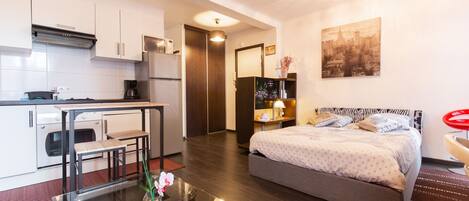 1 soveværelse, strygejern/strygebræt, weekendseng, gratis Wi-Fi