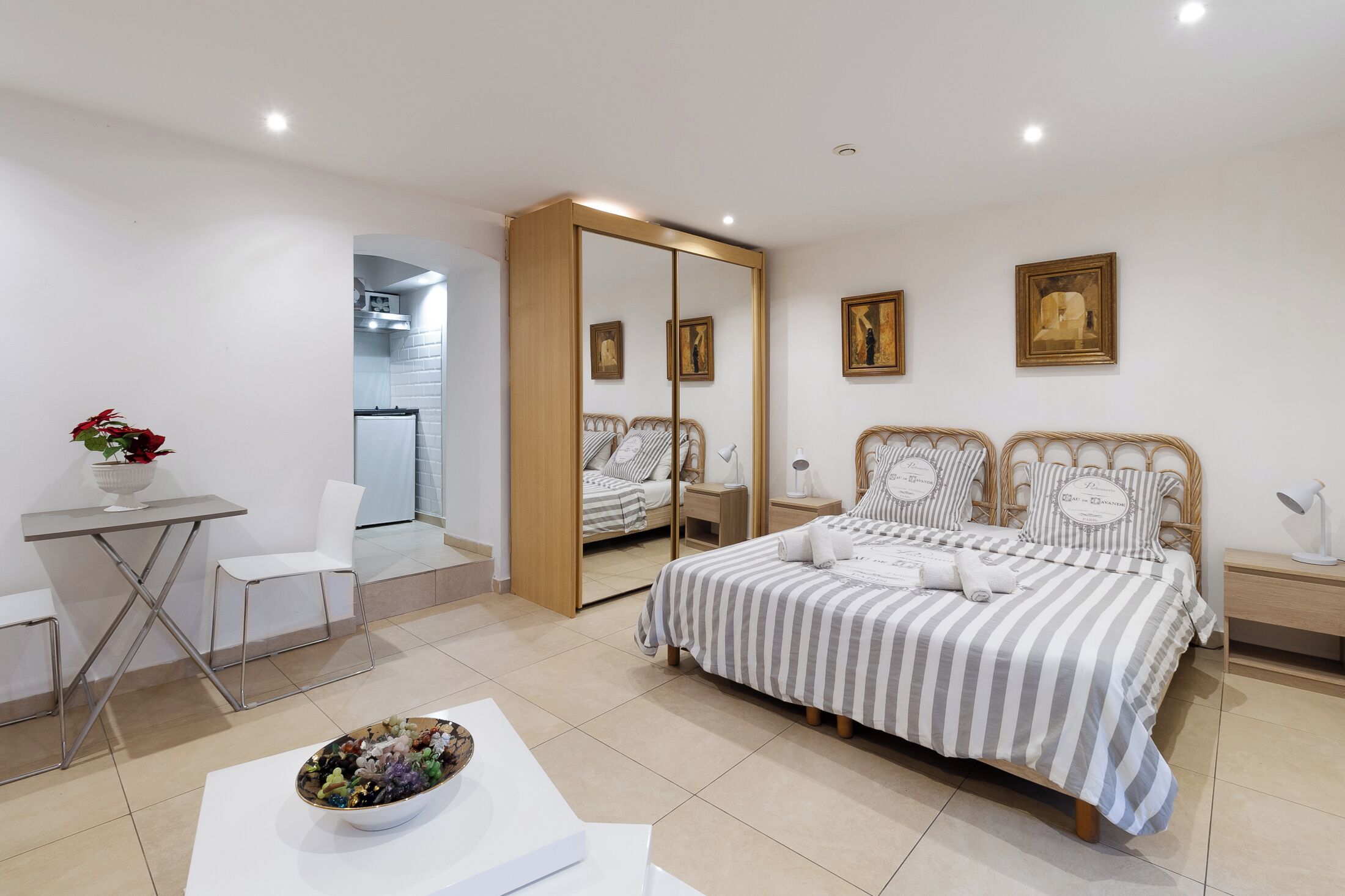 1 間睡房、熨斗/熨衫板、Wi-Fi、床單