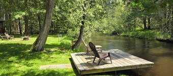 Um Perfeito Norte Get-away No Scenic Big Creek Em Luzerne