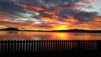Sillas reclinables de playa, toallas de playa